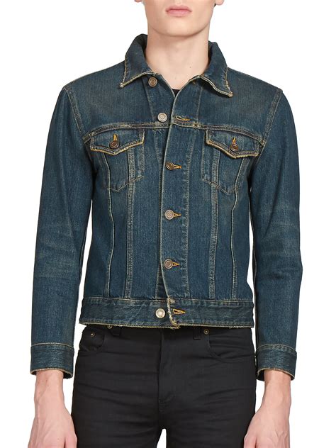 st laurent denim jacket